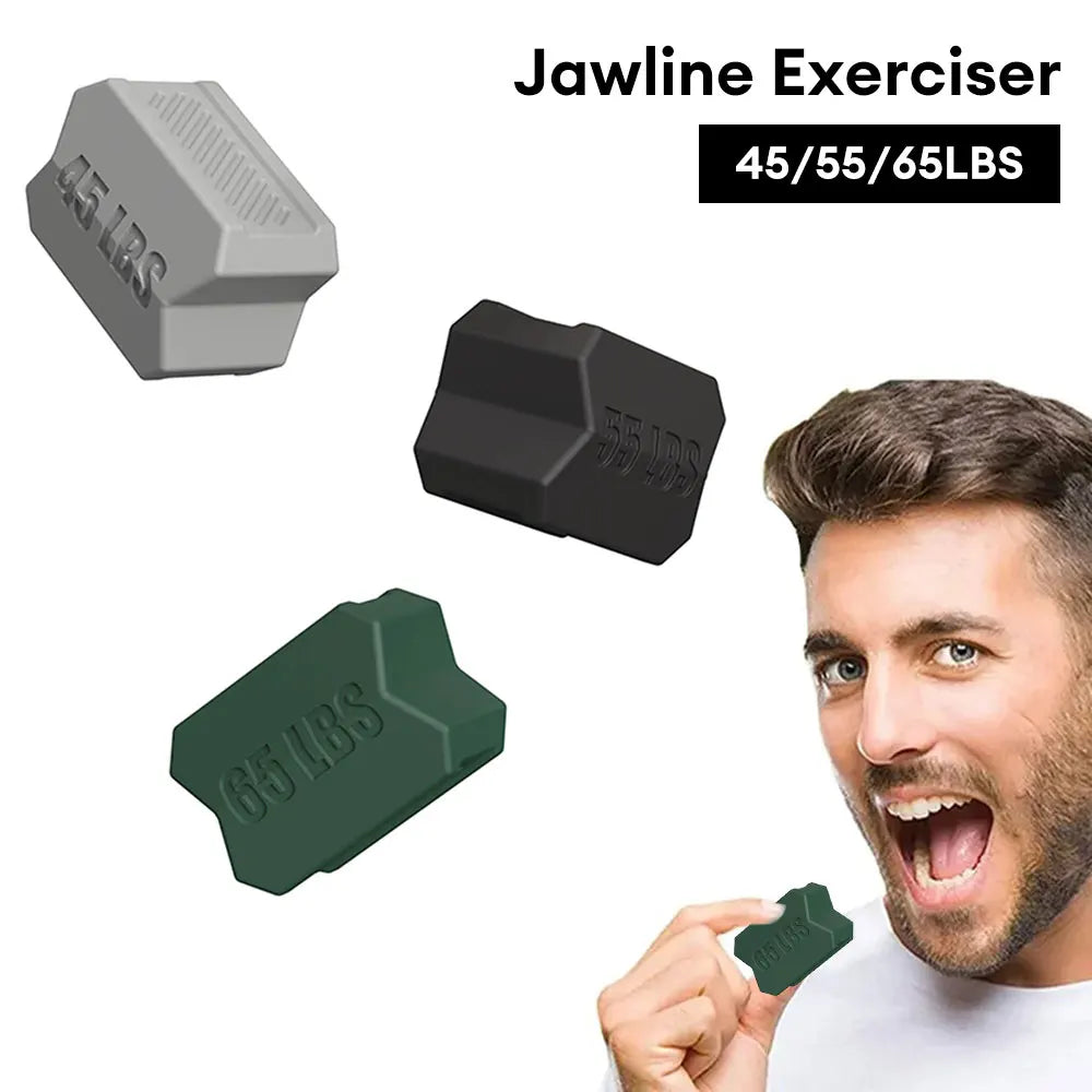 Jawline Exerciser Ball Facial Jaw Muscle Toner Trainin Jawline Gum Exercises Face Chin Cheek Lifting Double Chin Eliminator