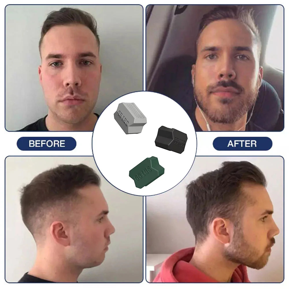 Jawline Exerciser Ball Facial Jaw Muscle Toner Trainin Jawline Gum Exercises Face Chin Cheek Lifting Double Chin Eliminator