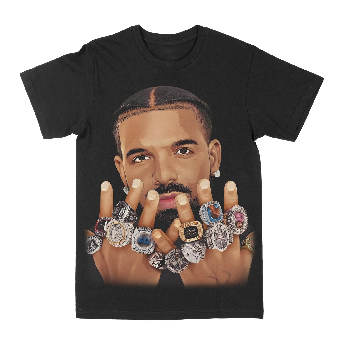 Drake Men'S Clothing Cotton Men'S T-Shirts New in Tops and T-Shirts T-Shirt Man Designer Clothes Y2K Graphic Tees