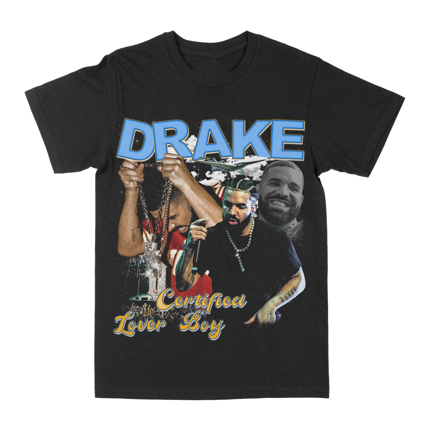 Drake Men'S Clothing Cotton Men'S T-Shirts New in Tops and T-Shirts T-Shirt Man Designer Clothes Y2K Graphic Tees