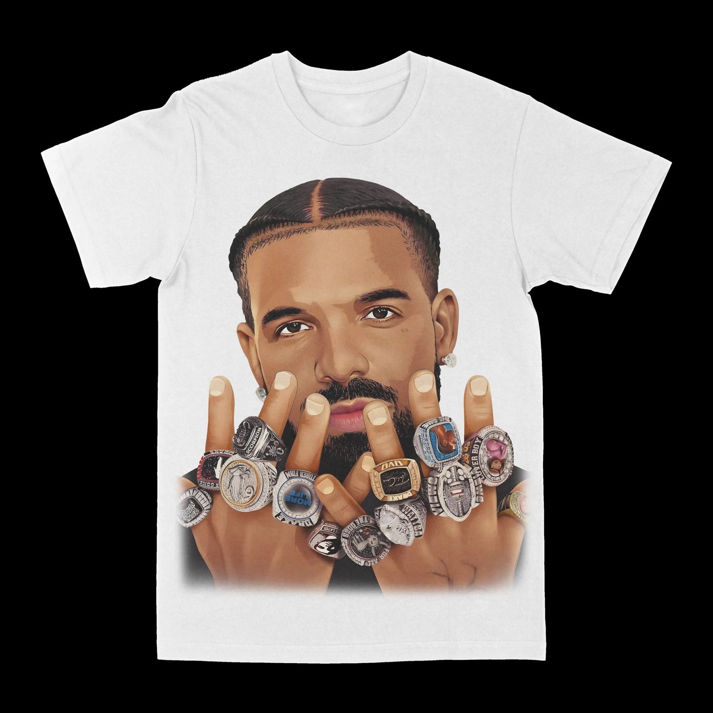 Drake Men'S Clothing Cotton Men'S T-Shirts New in Tops and T-Shirts T-Shirt Man Designer Clothes Y2K Graphic Tees